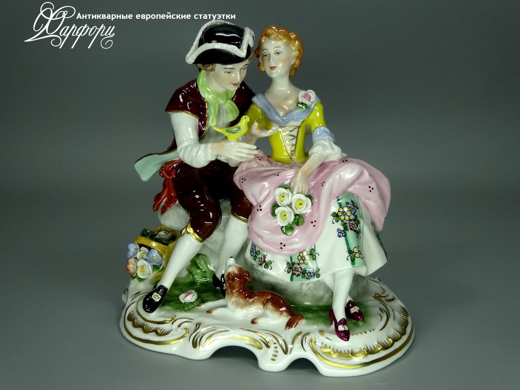Купить фарфоровые статуэтки Kammer, Романтическая пара, Германия
